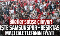 Biletler satışa çıkıyor! İşte Samsunspor - Beşiktaş maçı biletlerinin fiyatı