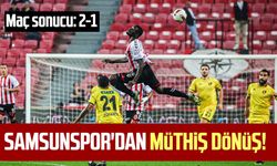 Samsunspor'dan müthiş dönüş! Maç sonucu:2-1