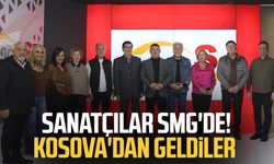 Sanatçılar SMG'de! Kosova'dan geldiler