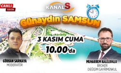 Gürkan Sarıkaya ile Günaydın Samsun 3 Kasım Cuma