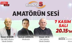 Amatörün Sesi 7 Kasım Salı Kanal S'de