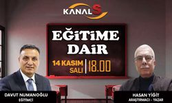 Davut Numanoğlu ile Eğitime Dair 14 Kasım Salı Kanal S'de