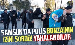 Samsun'da bonzai operasyonu! Polis takibinden kaçamadılar