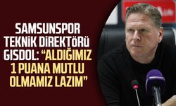 Samsunspor Teknik Direktörü Markus Gisdol: “Aldığımız 1 puana mutlu olmamız lazım”