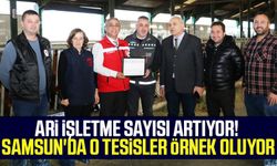 Ari işletme sayısı artıyor! Samsun'da o tesisler örnek oluyor