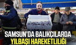 Samsun’da balıkçılarda yılbaşı hareketliliği