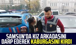 Samsun'da kız arkadaşını darp etti iddiası! Kaburgasının kırıldığı ortaya çıktı