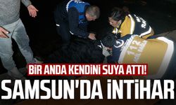 Bir anda kendini suya attı! Samsun'da Sevgi Gölü karşısında intihar