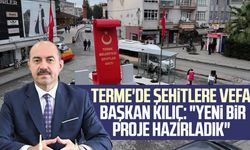 Terme'de şehitlere vefa! Başkan Ali Kılıç: "Yeni bir proje hazırladık"