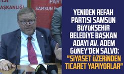 Samsun Büyükşehir Belediye Başkan Adayı Av. Adem Güney'den salvo: "Siyaset üzerinden ticaret yapıyorlar"