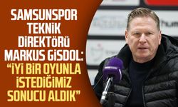 Samsunspor Teknik Direktörü Markus Gisdol: “İyi bir oyunla istediğimiz sonucu aldık”