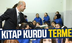Kitap Kurdu Terme! Başkan Ali Kılıç: "Öğrencilerin ilgisi mutluluk verici"
