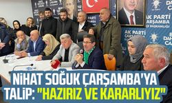 Nihat Soğuk Çarşamba'ya talip: "Hazırız ve kararlıyız"