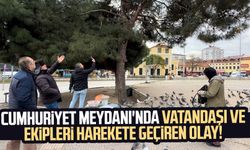 Samsun Cumhuriyet Meydanı'nda vatandaşı ve ekipleri harekete geçiren olay!