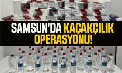 Samsun'da kaçakçılık operasyonu!