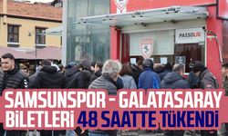 Samsunspor - Galatasaray biletleri 48 saatte tükendi