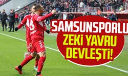 Samsunsporlu Zeki Yavru devleşti!