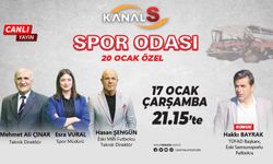 Spor Odası 17 Ocak Çarşamba Kanal S ekranlarında