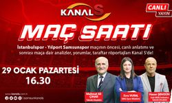 İstanbulspor - Yılport Samsunspor maç heyecanı Maç Saati ile Kanal S ekranlarında