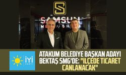 İYİ Parti Atakum Belediye Başkan Adayı Adem Bektaş SMG'de: "İlçede ticaret canlanacak"