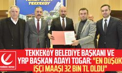 Tekkeköy Belediye Başkanı ve YRP Başkan adayı Hasan Togar: "En düşük işçi maaşı 32 bin TL oldu"