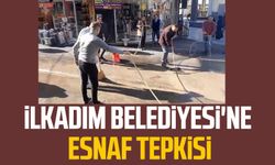 İlkadım Belediyesi'ne esnaf tepkisi