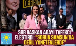 İYİ Parti SBB Başkan Adayı İmren Nilay Tüfekci eleştirdi: "Sorun Samsun'da değil yönetenlerde"