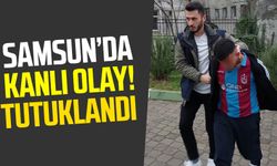 Samsun Canik'te kanlı olay! Tutuklandı