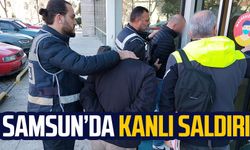 Samsun Atakum'da bıçaklı saldırı