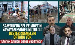 Samsun'da sel felaketini yaşayan esnaf unutuldu! Destek ödemeleri ortada yok