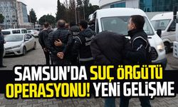 Samsun'da suç örgütü operasyonu! Yeni gelişme