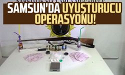 Samsun Bafra'da uyuşturucu operasyonu!