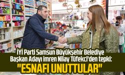 İYİ Parti Samsun Büyükşehir Belediye Başkan Adayı İmren Nilay Tüfekci'den tepki: "Esnafı unuttular"