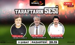 Taraftarın Sesi Kanal S ekranlarında sizlerle 5 Şubat Pazartesi