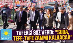 İYİ Parti SBB Başkan Adayı İmren Nilay Tüfekci söz verdi: "Suda, TEFE-TÜFE zammı kalkacak"