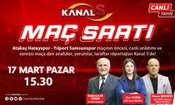 Hatayspor - Samsunspor maç heyecanı Maç Saati ile Kanal S ekranlarında