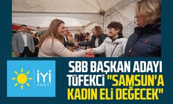 İYİ Parti SBB Başkan adayı İmren Nilay Tüfekci: "Samsun'a kadın eli değecek"