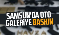 Samsun'da oto galeriye silah baskını