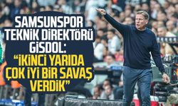 Samsunspor Teknik Direktörü Markus Gisdol: "İkinci yarıda çok iyi bir savaş verdik"