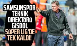 Samsunspor Teknik Direktörü Markus Gisdol Süper Lig'de tek kaldı!