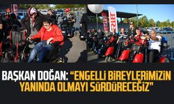 Samsun Büyükşehir Belediye Başkanı Halit Doğan: “Engelli bireylerimizin yanında olmayı sürdüreceğiz”