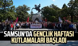 Samsun'da Gençlik Haftası kutlamaları başladı