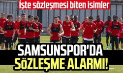 Samsunspor'da sözleşmesi biten isimler: Transfer yasağı mesaisi