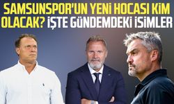 Samsunspor'un yeni hocası kim olacak? İşte gündemdeki isimler