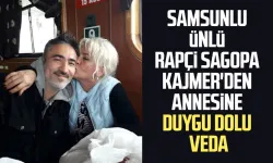 Samsunlu ünlü rapçi Sagopa Kajmer'den annesine duygu dolu veda