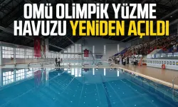 OMÜ Olimpik Yüzme Havuzu yeniden açıldı