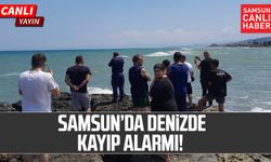 Samsun'da baba-oğul denizde boğulma tehlikesi geçirdi: Baba aranıyor