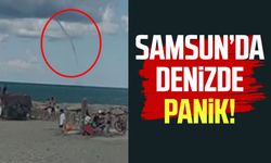 Samsun'da hortum kamerada