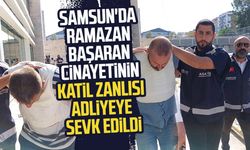 Samsun'da Ramazan Başaran cinayetinin katil zanlısı adliyeye sevk edildi