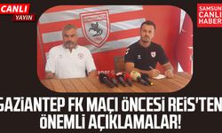 Thomas Reis'ten Gaziantep - Samsunspor maçı öncesi önemli açıklamalar